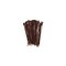 South Main Hardware Cable Tie, 4 in L, 0.8 in Max Bundle Dia., Dark Brown, Nylon, 18 lb Strength, 100 PK 220109 - alternate 2